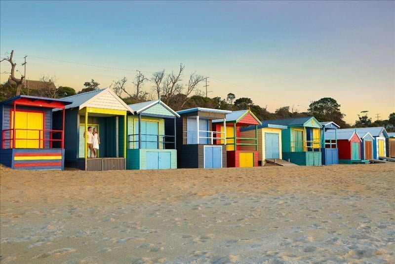 Iconic Bathing Boxes of the Mornington Peninsula, Australia Woman Going Places